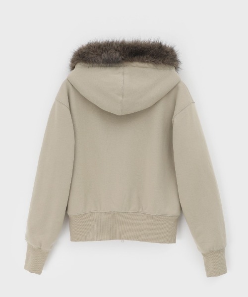 BLACKUP（ブラックアップ） パーカー 「MADE」 エクシブファーフード