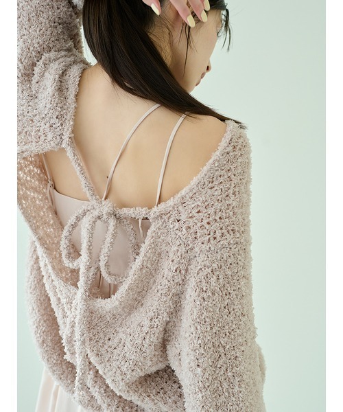 SNIDEL（スナイデル） 長袖ニット 0 アイボリー レディース : ZOZOTOWN