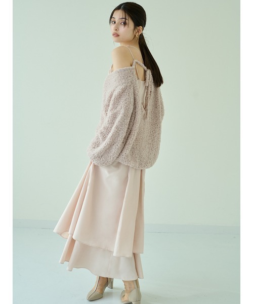 SNIDEL（スナイデル） 長袖ニット 0 アイボリー レディース : ZOZOTOWN