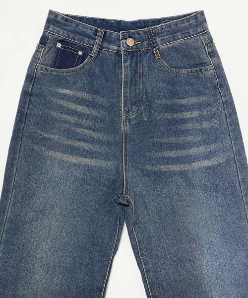 「NANEA」 デニムパンツ SMALL ブルー レディース_画像4