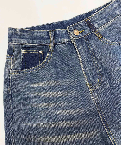 「NANEA」 デニムパンツ SMALL ブルー レディース_画像6