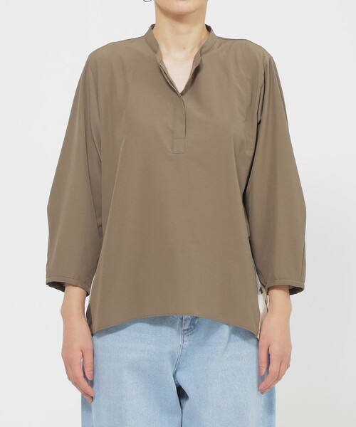 「EVEX by KRIZIA」 長袖ブラウス 44 ブラウン系その他4 レディース_画像4