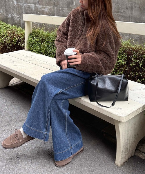 CANAL JEAN（キャナルジーン） ブルゾン アウター El mar シープボア