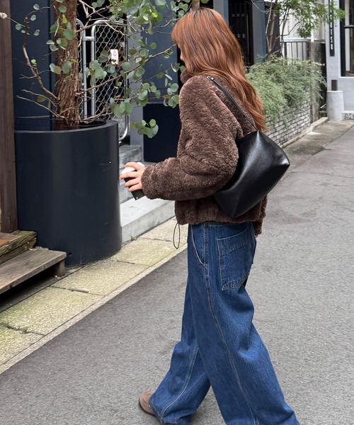 CANAL JEAN（キャナルジーン） ブルゾン アウター El mar シープボア