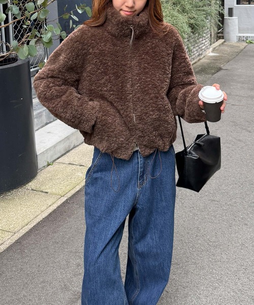 CANAL JEAN（キャナルジーン） ブルゾン アウター El mar シープボア