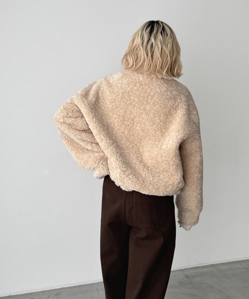 キャナルジーン ボアブルゾン CANAL JEAN（キャナルジーン） ブルゾン アウター El mar シープボア