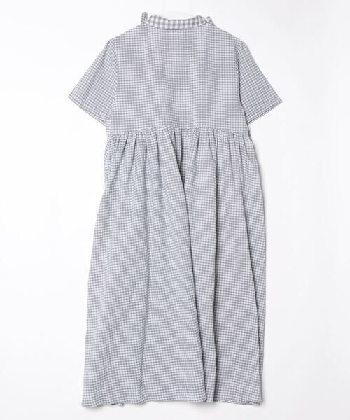 「merry jenny」 シャツワンピース FREE グレー レディース_画像2