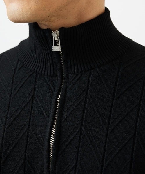 MK MICHEL KLEIN HOMME セーター ニット 「洗える/リサイクル糸使用