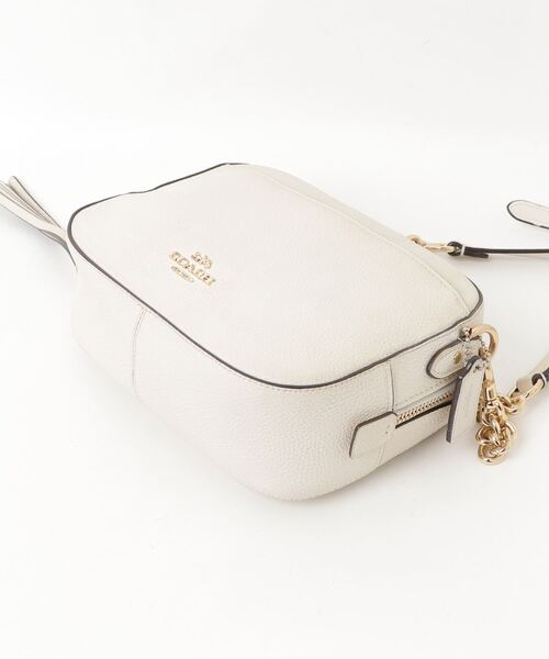 COACH ショルダーバッグ ペース　ホワイト コーチ COACH コーチ ボディバッグ レディース COACH ペース ベルト