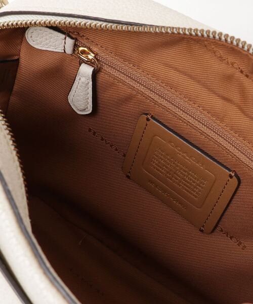 COACH コーチ C0826 ショルダーバッグ ブラウン×ホワイト COACH コーチ C0826 ショルダーバッグ ブラウン×ホワイト コーチ COACH