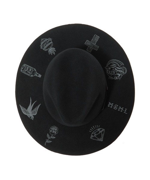 MSML 帽子 ハット PRINTED WOOL HAT メンズ : ZOZOTOWN Yahoo!店