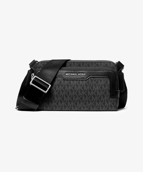【新品】マイケルコース　ショルダーバッグ　クロスボディ MKシグネチャー MICHAEL KORS（マイケルコース） ショルダーバッグ HUDSON クロス