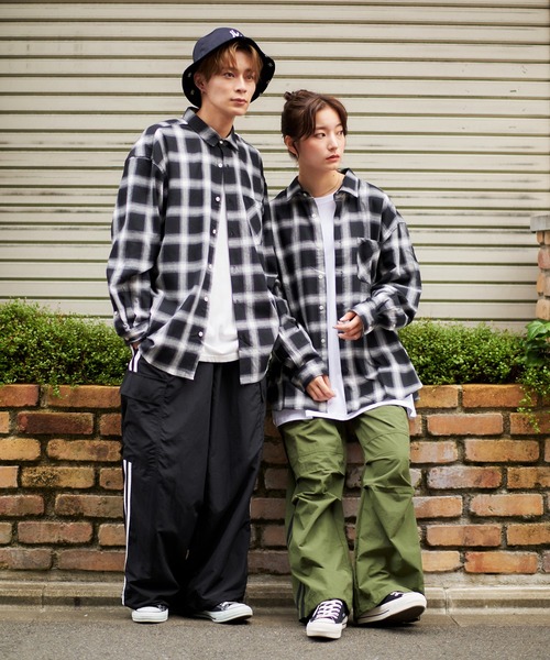 「SPINNS」 長袖シャツ M ブラック メンズ_画像4