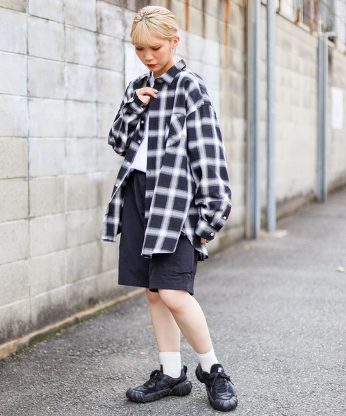 「SPINNS」 長袖シャツ M ブラック メンズ_画像7