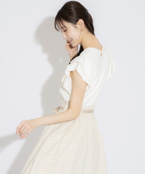 「SWINGLE」 ノースリーブニット FREE ピンク レディース_画像5