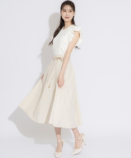 「SWINGLE」 ノースリーブニット FREE ピンク レディース_画像7