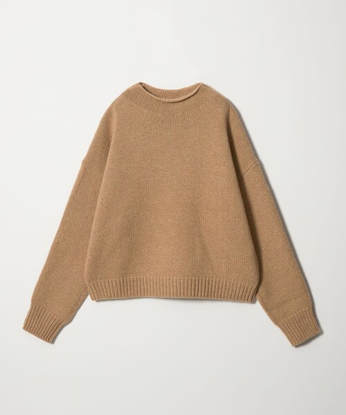 conte ニット セーター 「conte」ドロップショルダー ボトルネック