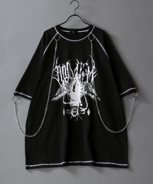 「SITRY」 半袖Tシャツ M ブラック メンズ_画像4