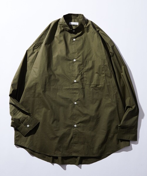 FREAK'S STORE（フリークスストア） 長袖シャツ MEDIUM オリーブ