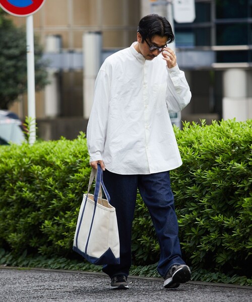 FREAK'S STORE（フリークスストア） 長袖シャツ MEDIUM オリーブ