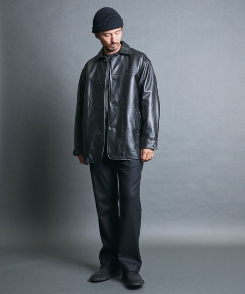 Magine（マージン） レザージャケット 46 ブラック メンズ : ZOZOTOWN