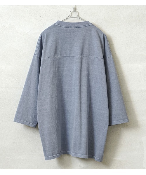 「WAIPER.inc」 「Goodwear」7分袖Tシャツ S ネイビー メンズ_画像2