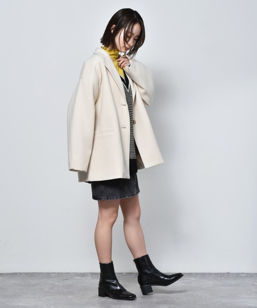 「RETRO GIRL」 チェスターコート FREE ブラウン系その他 レディース_画像2