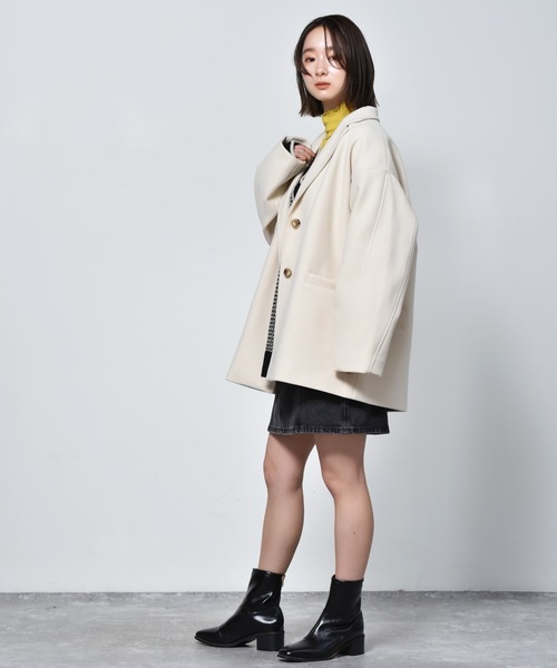 「RETRO GIRL」 チェスターコート FREE ブラウン系その他 レディース_画像4