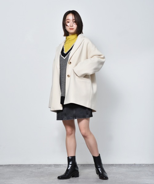 「RETRO GIRL」 チェスターコート FREE ブラウン系その他 レディース_画像5