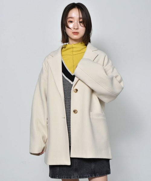 「RETRO GIRL」 チェスターコート FREE ブラウン系その他 レディース_画像7