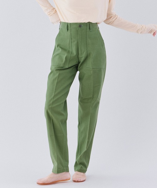 THE SHINZONE ワークパンツ オリーブグリーン サイズ40 THE SHINZONE ワークパンツ オリーブグリーン サイズ40