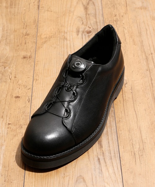 「PADRONE」 レザーシューズ 40 ブラック メンズ_画像3