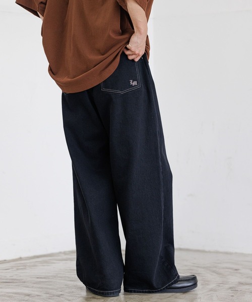 「PBLIM」 チノパンツ LARGE ボルドー レディース_画像5