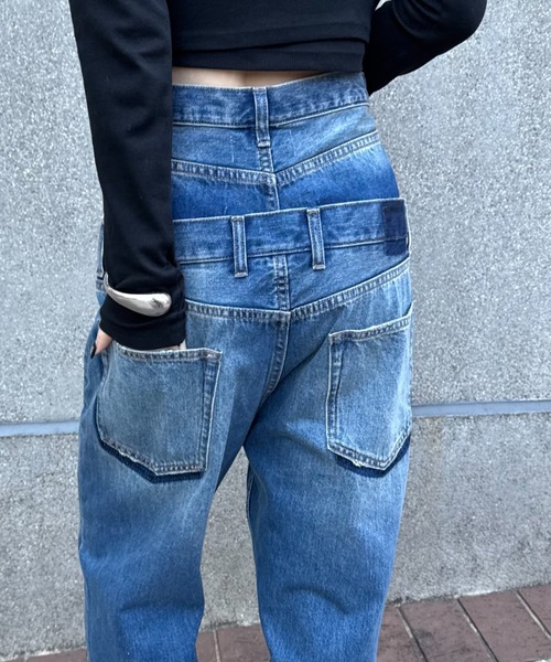 Lui's（ルイス） ジーンズ デニム デニムパンツ ダブルウエスト