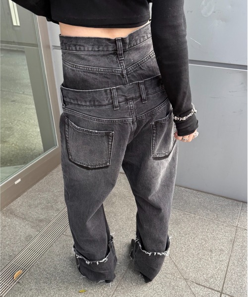 Lui's（ルイス） ジーンズ デニム デニムパンツ ダブルウエスト