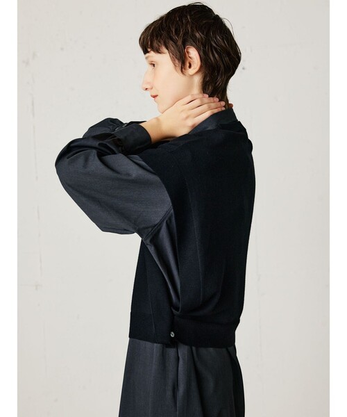 「MidiUmi」 半袖カットソー FREE ブラック レディース_画像5