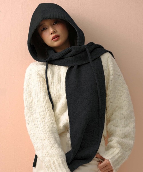 MAISON DE THERESE（メゾン ド テレーズ） マフラー ストール フード