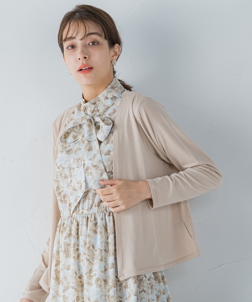 「ketty」 カーディガン M ベージュ レディース_画像3