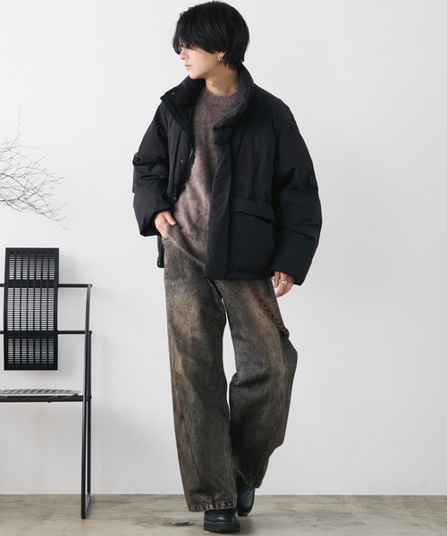 WYM LIDNM 「WYM LIDNM」 ブルゾン L ブラック メンズ : ZOZOTOWN