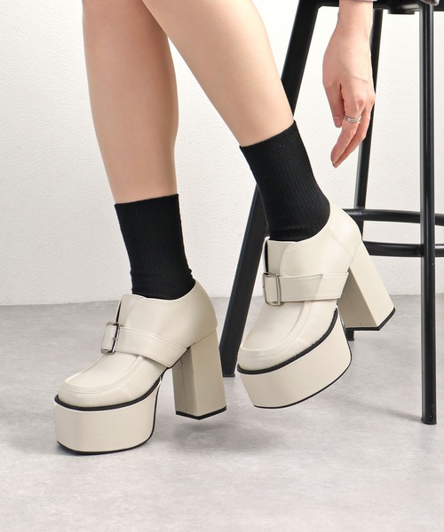 「LOVEHUNTER」 シューズ M シルバー レディース_画像5