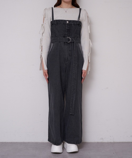 「Chico」 オーバーオール FREE ブルー レディース_画像5