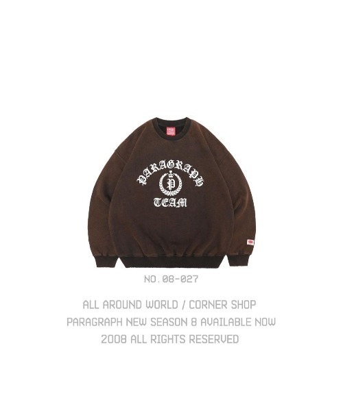 「Paragraph」 スウェットカットソー FREE ナチュラル メンズ_画像7