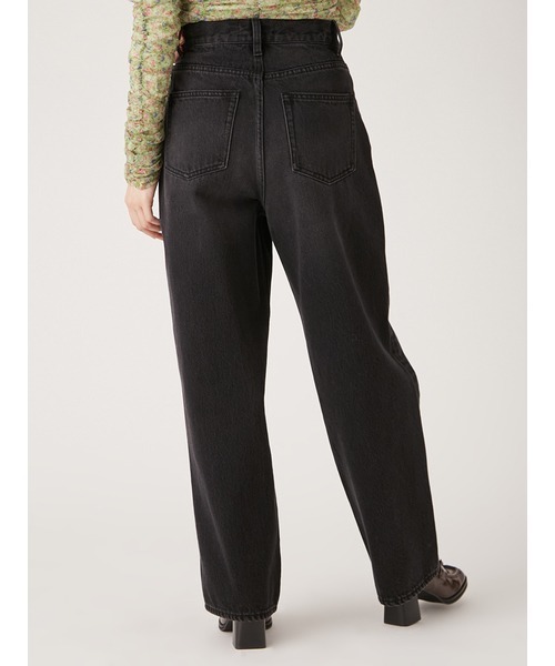 「LILY BROWN」 デニムパンツ 1 ベージュ レディース_画像4