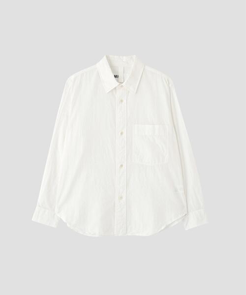 MHL.（エムエイチエル） シャツ TINY GINGHAM COTTON メンズ