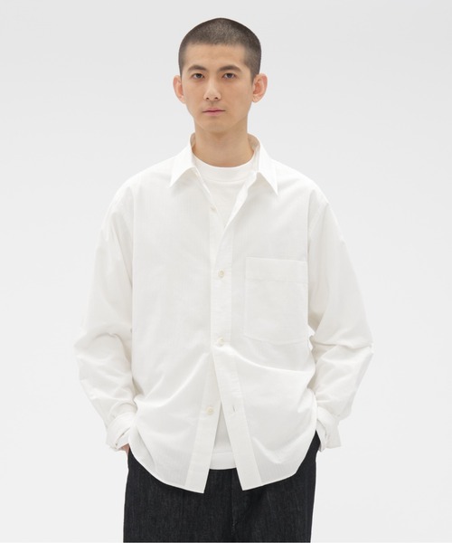 MHL.（エムエイチエル） シャツ TINY GINGHAM COTTON メンズ