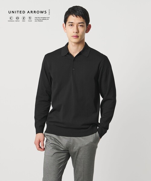 【新品未使用】UNITED ARROWS ニットポロシャツ M UNITED ARROWS（ユナイテッドアローズ） セーター ニット ニット