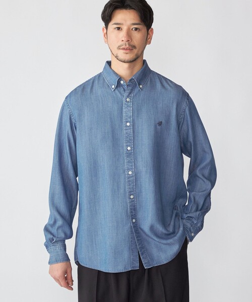 SHIPS（シップス） シャツ 「WEB限定」SHIPS:「手洗い可能」リヨセル