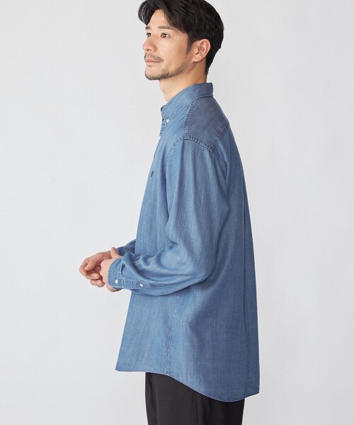 SHIPS（シップス） シャツ 「WEB限定」SHIPS:「手洗い可能」リヨセル