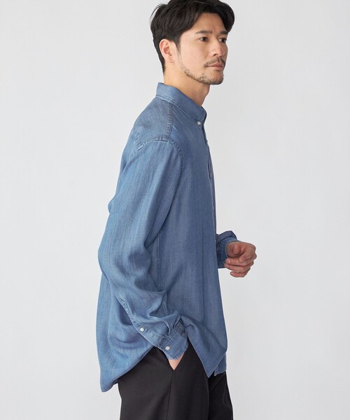 SHIPS（シップス） シャツ 「WEB限定」SHIPS:「手洗い可能」リヨセル