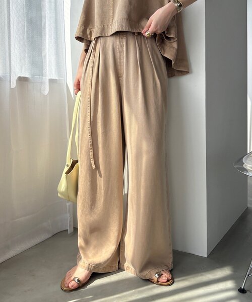 DouDou（ドゥドゥ） ワイドパンツ パンツ 「セットアップ可能